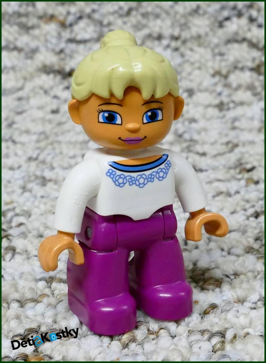 Lego® Duplo® Figurka Maminka Blond s Culíkem