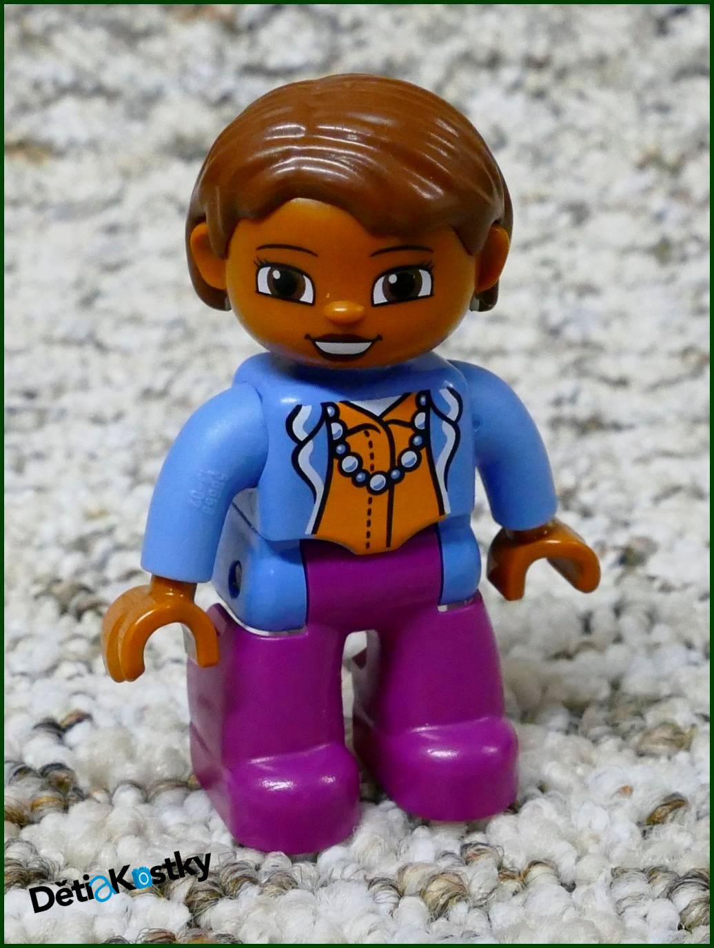 Lego® Duplo® Figurka Maminka Černoška s Korálky