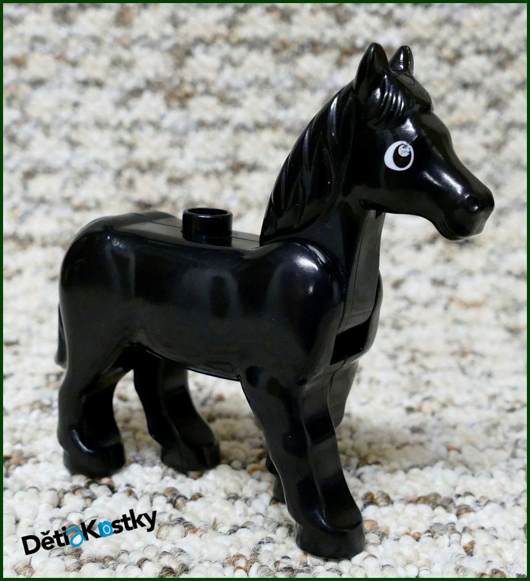Lego® Duplo® Černý Kůň - Starší Typ