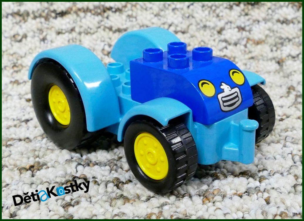 Lego® Duplo® Traktor Malý Tyrkysový - Novější Typ