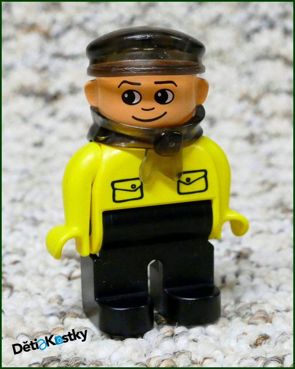 Lego® Duplo® Postavička Průvodčí (Intelli) Žlutý