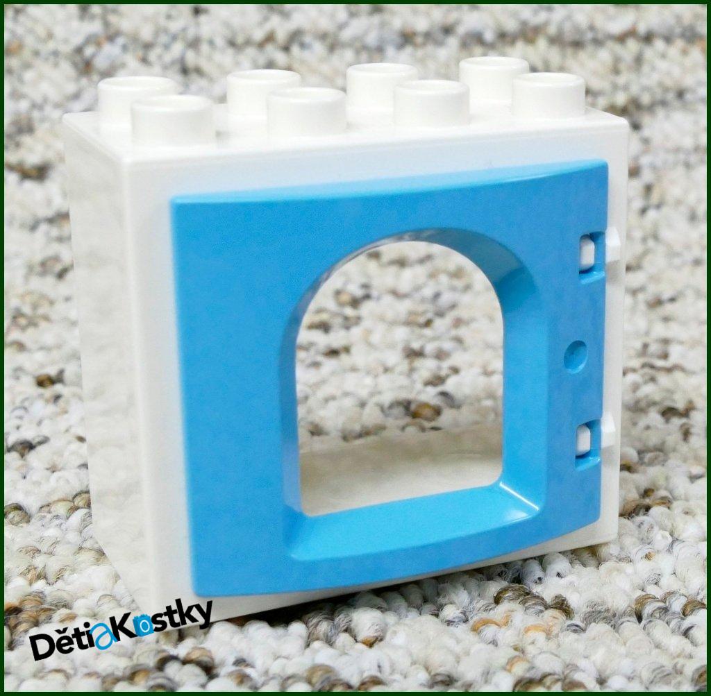 Lego® Duplo® Okno Hradu Bílé - Tyrkys Okno