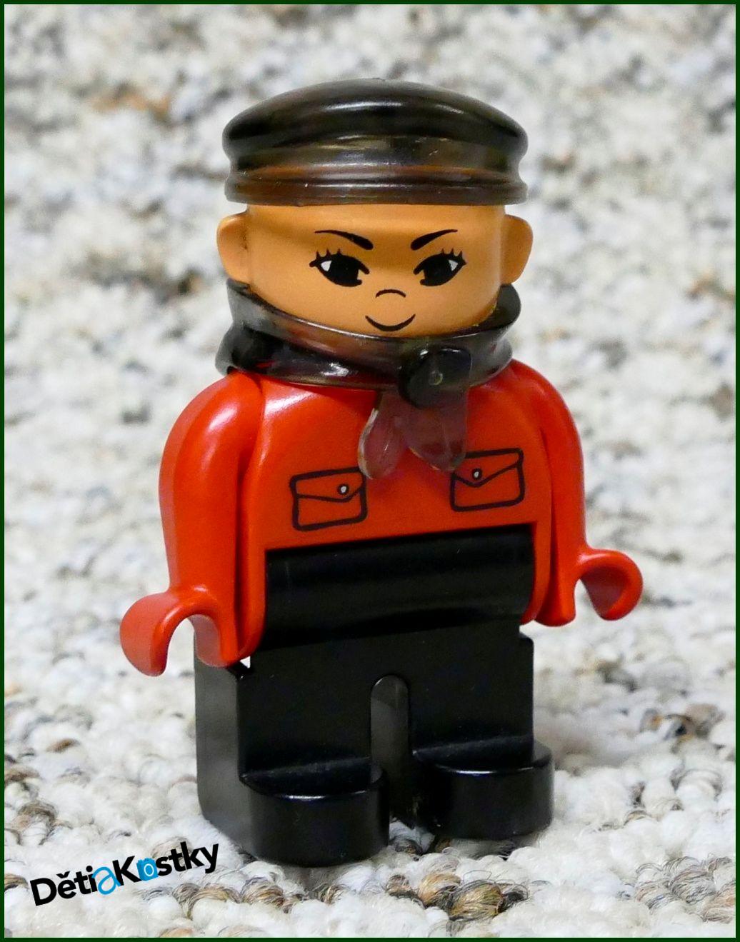 Lego® Duplo® Postavička Průvodčí (Intelli) Červený