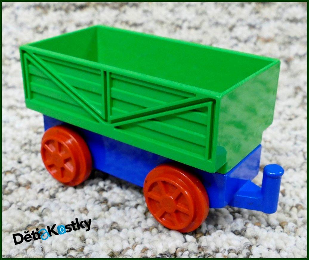 Lego® Duplo® Vagon Malý Modrý - Zelená Korba