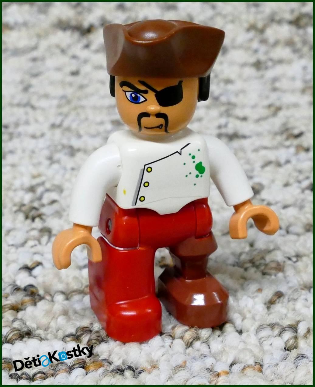 Lego® Duplo® Postavička Kuchař s Dřevěnou Nohou