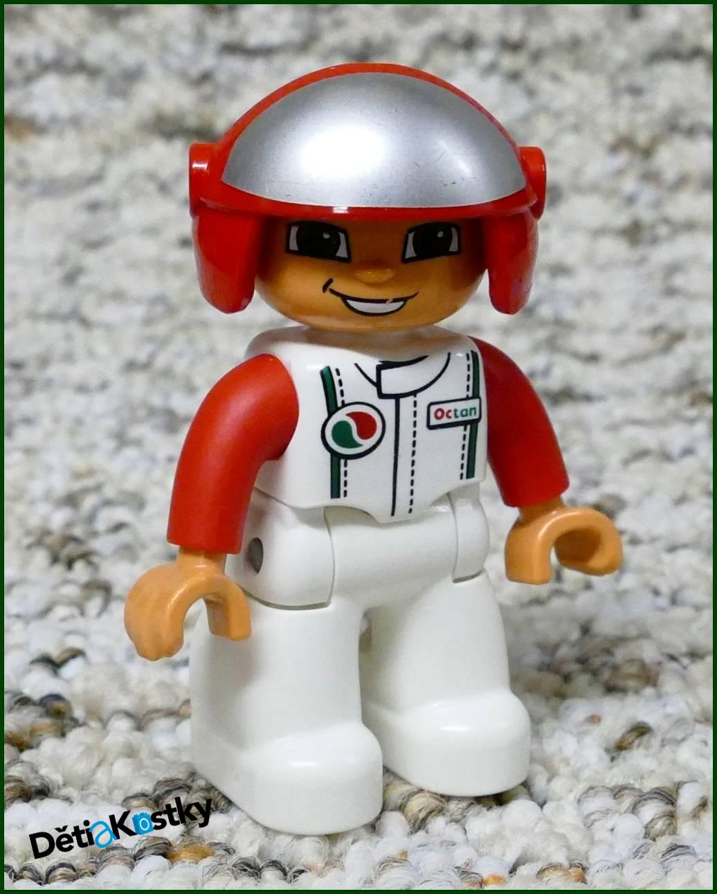 Lego® Duplo® Závodník Octan s Červenou Helmou