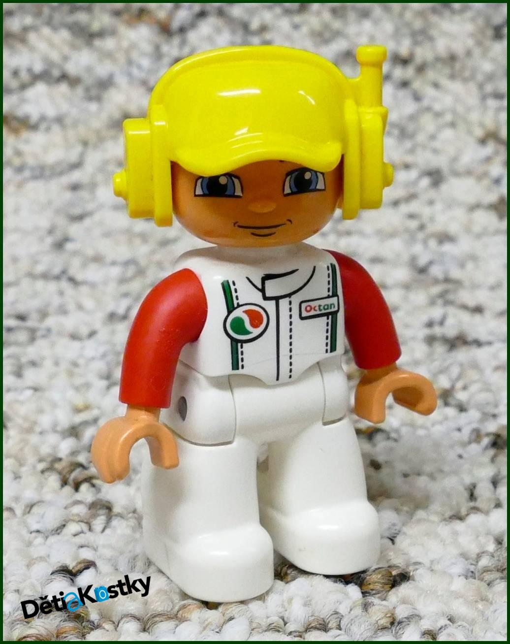 Lego® Duplo® Pilot Octan se Žlutou Helmou