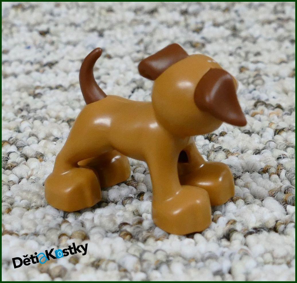Lego® Duplo® Pejsek Hnědý s Obojkem