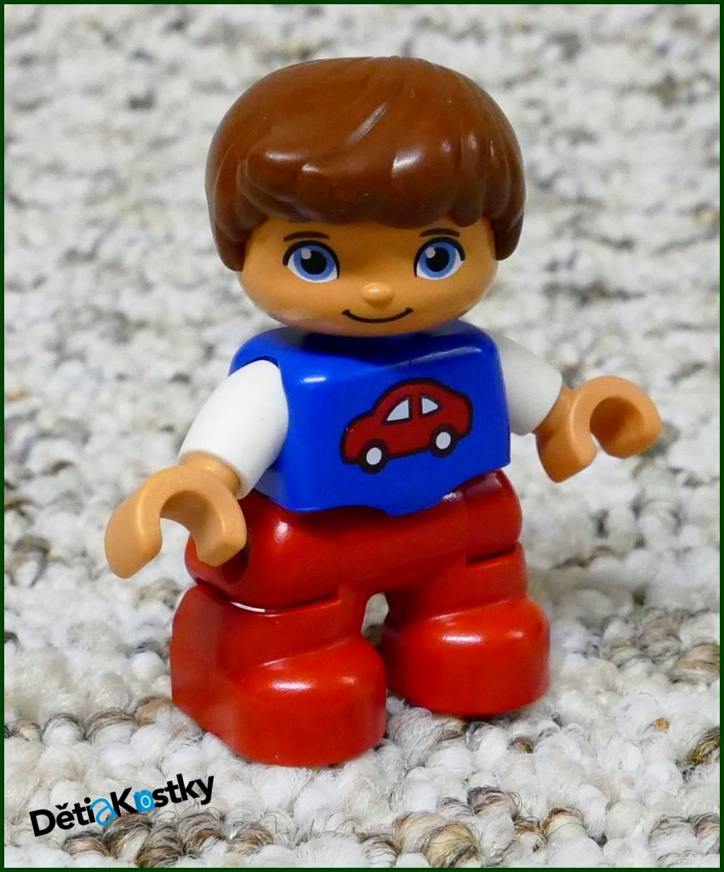 Lego® Duplo® Figurka Dítě s Autíčkem