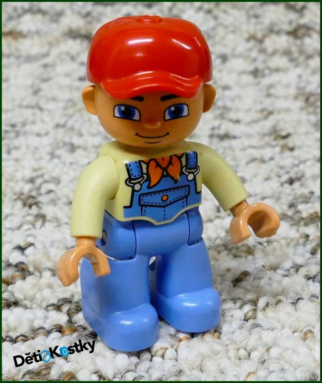 Lego® Duplo® Figurka Farmář ve Světle Modré