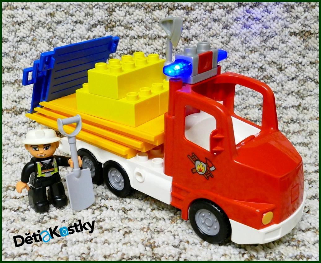 Lego® Duplo® Hasičské Auto - Stavba Mostu