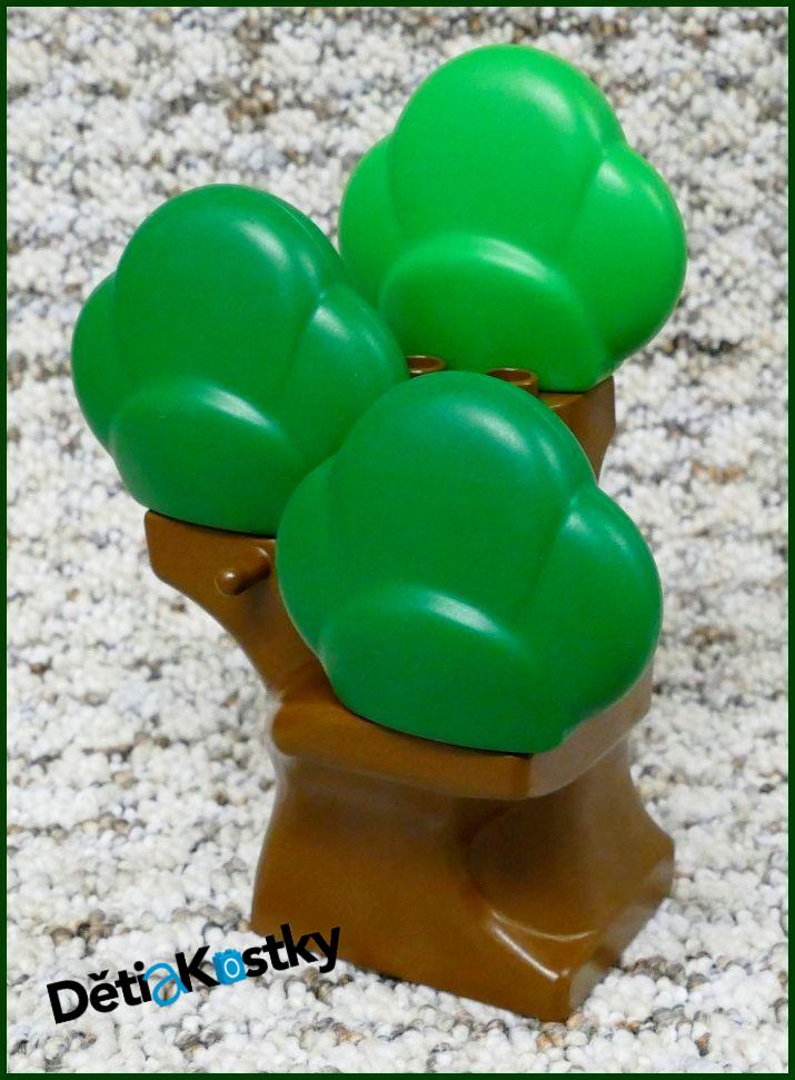 Lego® Duplo® Strom Hnědý - 3 Korunky (Kombinace)