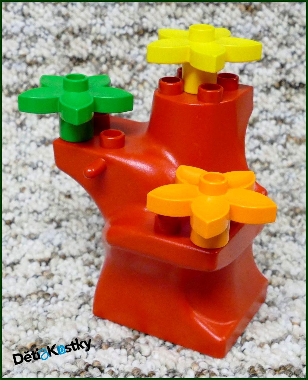 Lego® Duplo® Strom Červený s Květinami