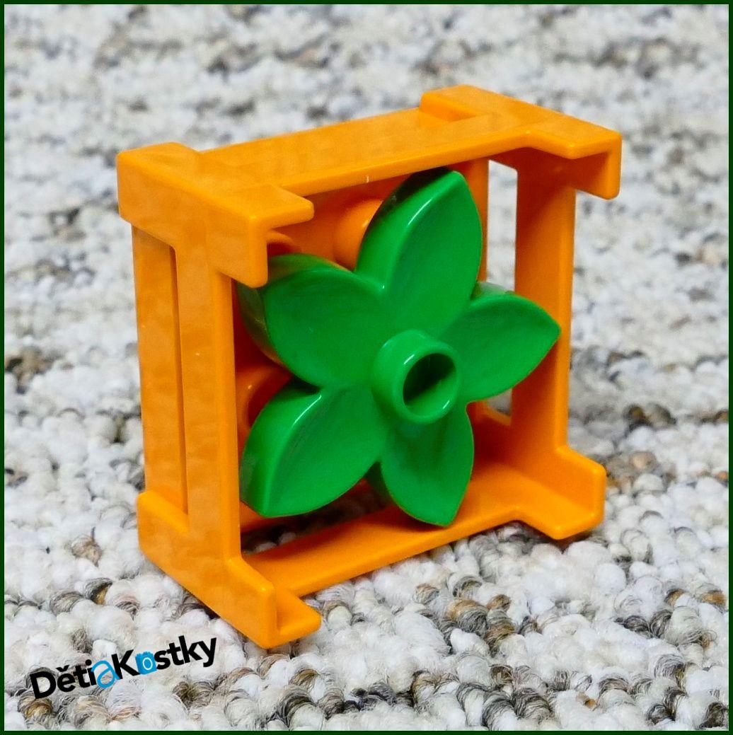 Lego® Duplo® Přepravka Oranžová s Květinou
