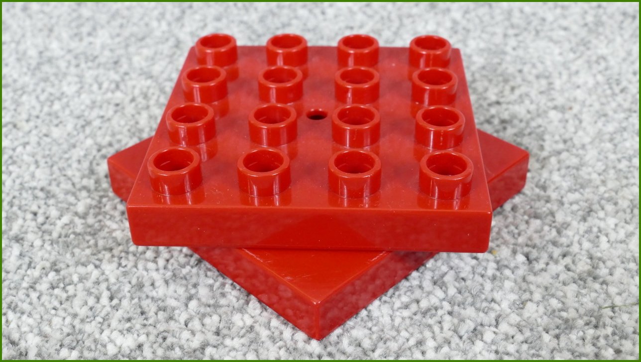 Lego® Duplo® Otočná Část Velká Červená