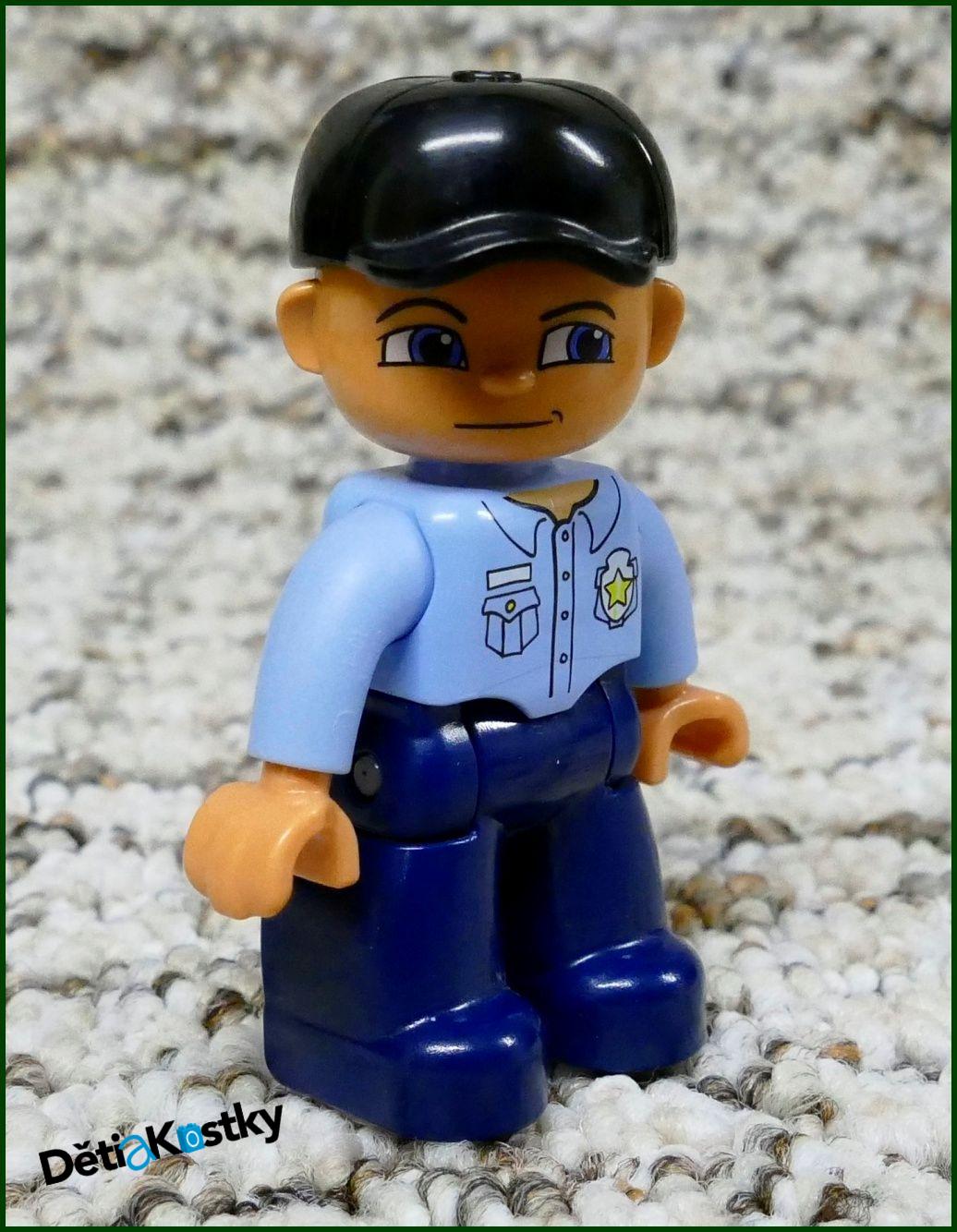 Lego® Duplo® Pobřežní Policie s Černým Kšiltem