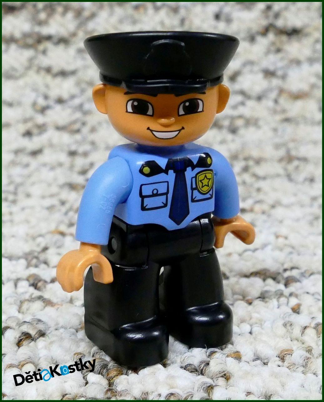 Lego® Duplo® Figurka Policista s Kravatou - Novější Typ