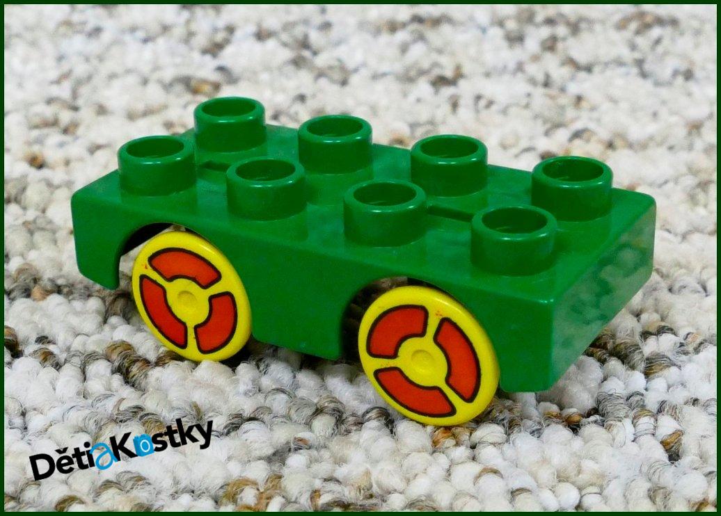Lego® Duplo® Podvozek Malý 2x4 Zelený