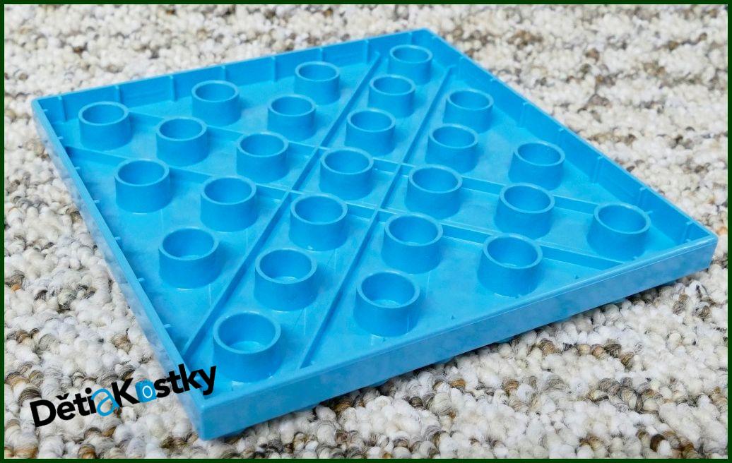 Lego® Duplo® Podložka/Deska 8x8 Tyrkysová