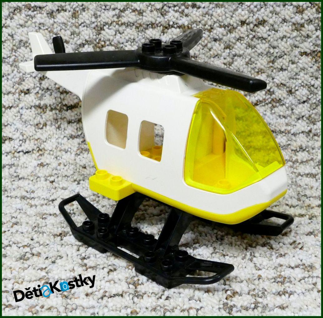 Lego® Duplo® Vrtulník Záchranářský Velký Bílý