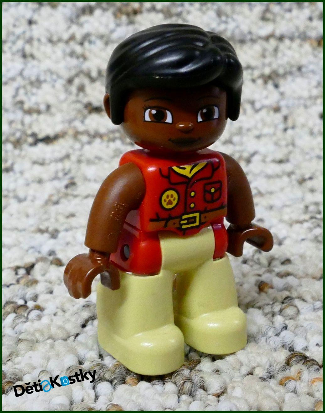 Lego® Duplo® Figurka Černoška s Drdolem