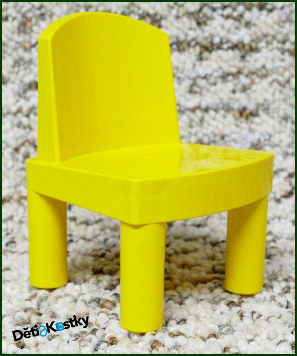 Lego® Duplo® Dolls Židle Velká Žlutá