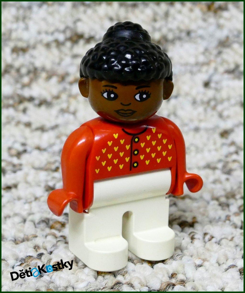 Lego® Duplo® Figurka Černoška v Červeném