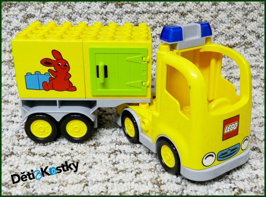 Lego® Duplo® Kamion Žlutý s Návěsem