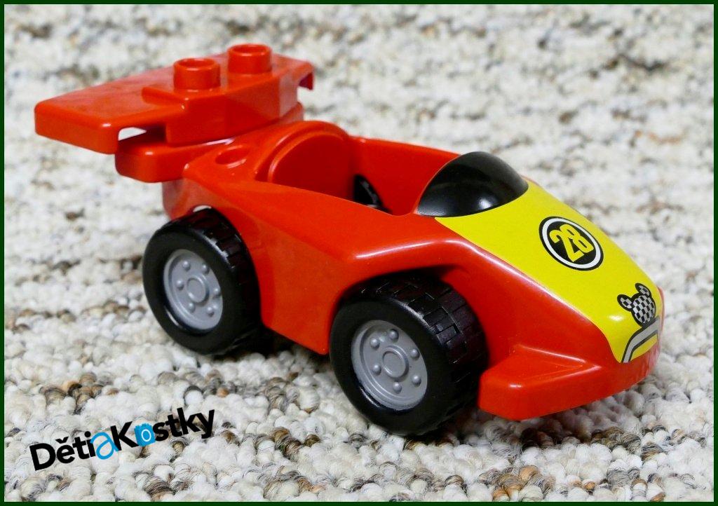 Lego® Duplo® Závodní Autíčko Mickeyho - Červené Křídlo