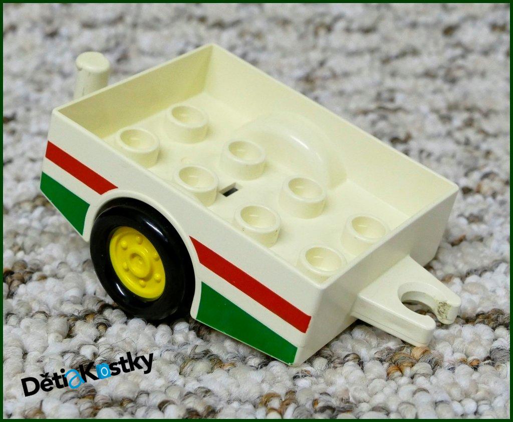 Lego® Duplo® Přívěsný Vozík Bílý Octan