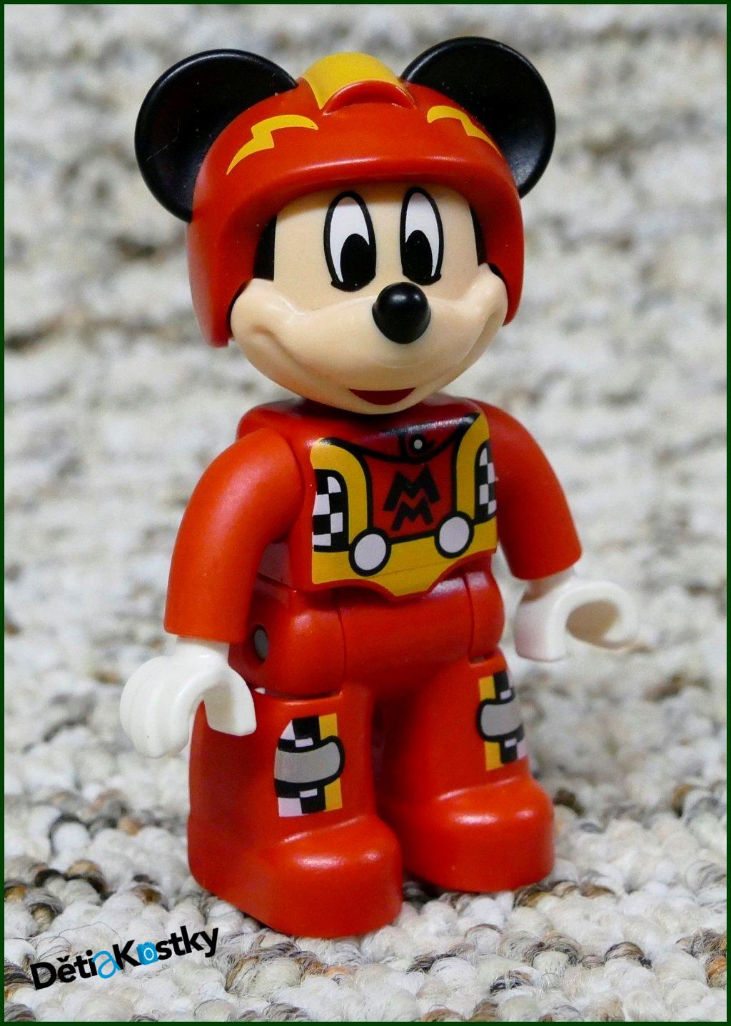 Lego® Duplo® Figurka Mickey Mouse Závodník