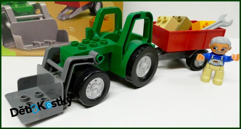 Lego® Duplo® 4687 - Traktor s Vlečkou