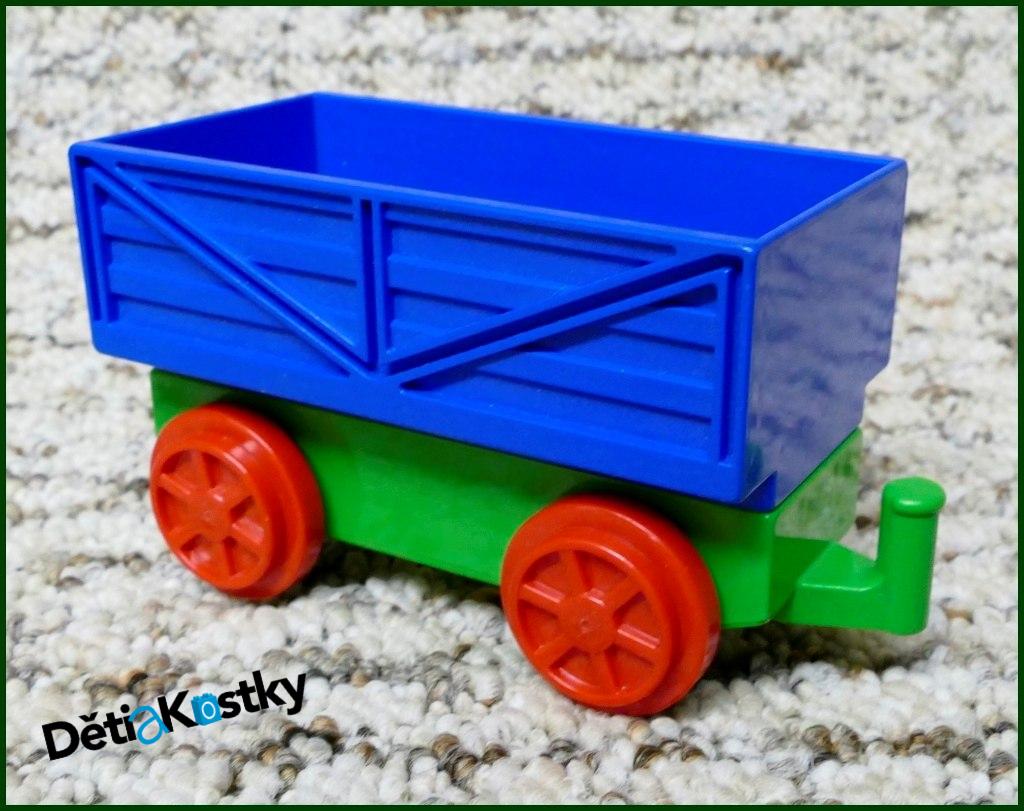 Lego® Duplo® Vagon Malý Zelený - Modrá Korba