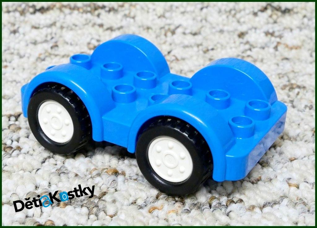 Lego® Duplo® Podvozek Autíčka 4x6 Tyrkysový