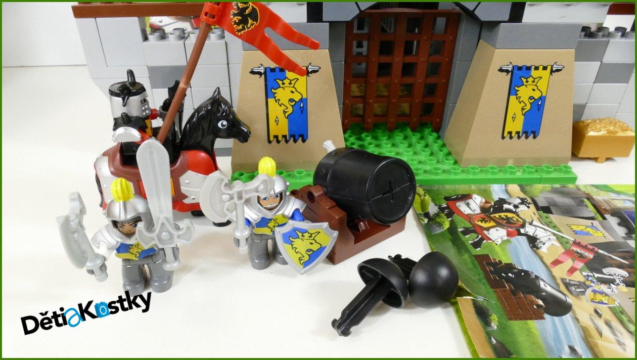 Lego® Duplo® 4864 - Velký Hrad s Krabicí a Návodem - Viz Popis