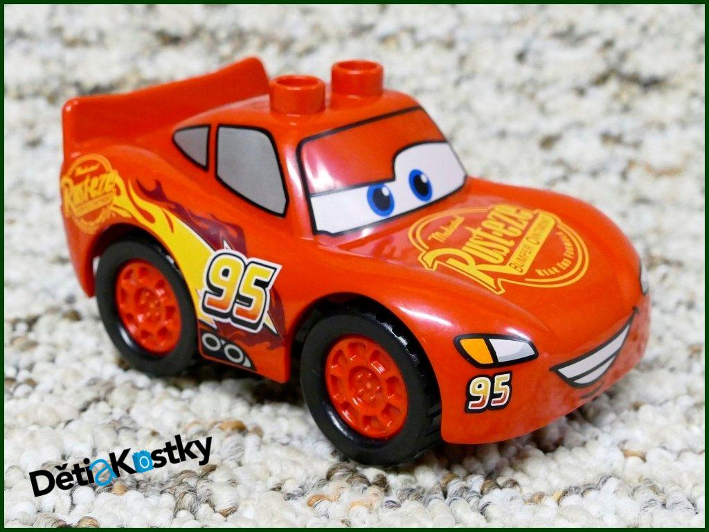 Lego® Duplo® Cars - Blesk McQueen Novější Typ Rust-Eze