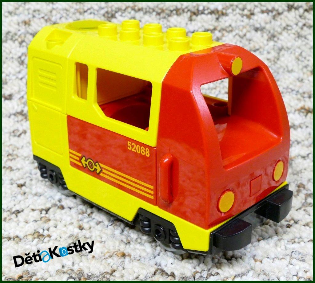 Lego® Duplo® Mašinka Osobní - Červeno/Žlutá