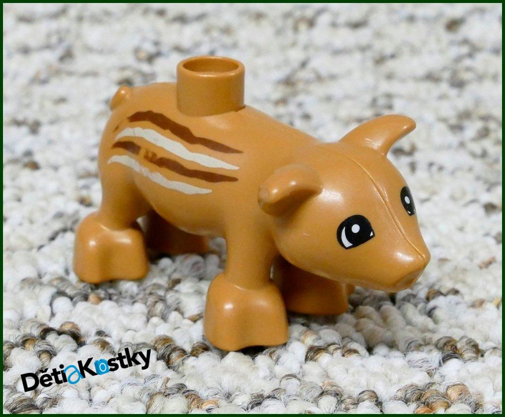 Lego® Duplo® Selátko Divokého Prasete Světle Hnědé