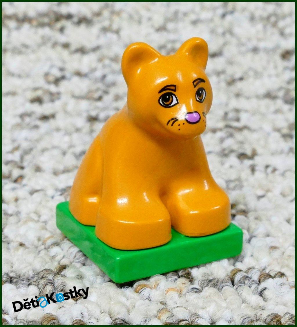 Lego® Duplo® Levhart Mládě s Podstavcem