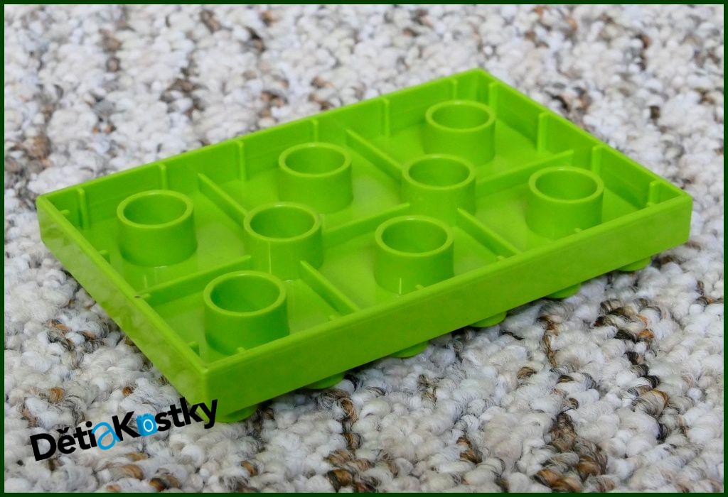 Lego® Duplo® Podložka/Destička 4x6 Limetka