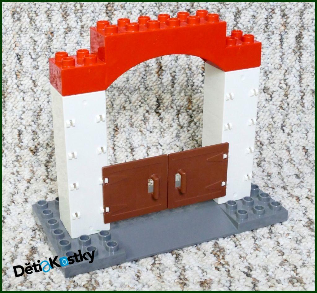 Lego® Duplo® Vrata Farmy (Bílá-Hnědá)