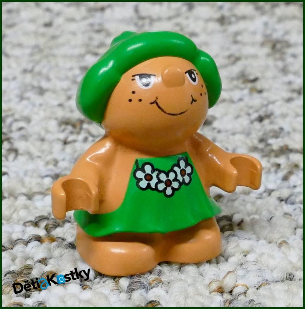 Lego® Duplo® Forestík Zelený s Kytičkami