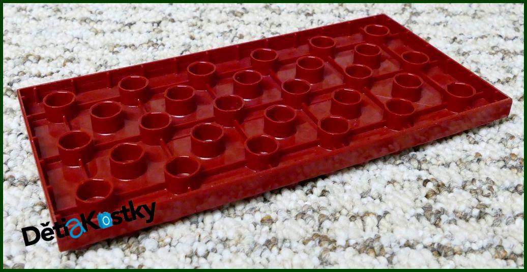 Lego® Duplo® Podložka/Deska 6x12 Vínová