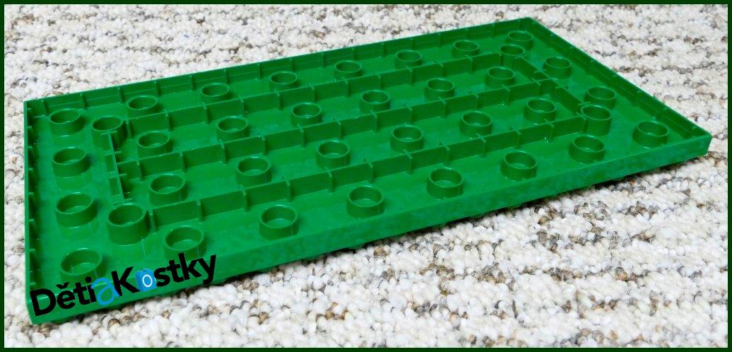 Lego® Duplo® Podložka/Deska 8x16 Tmavě Zelená