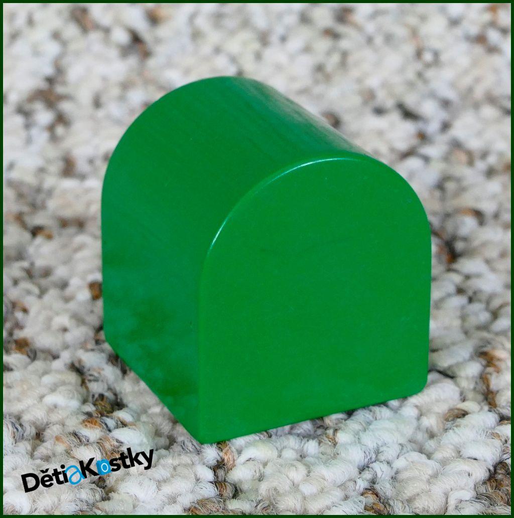 Lego® Duplo® Kostka Půlkulatá Malá - Tmavě Zelená