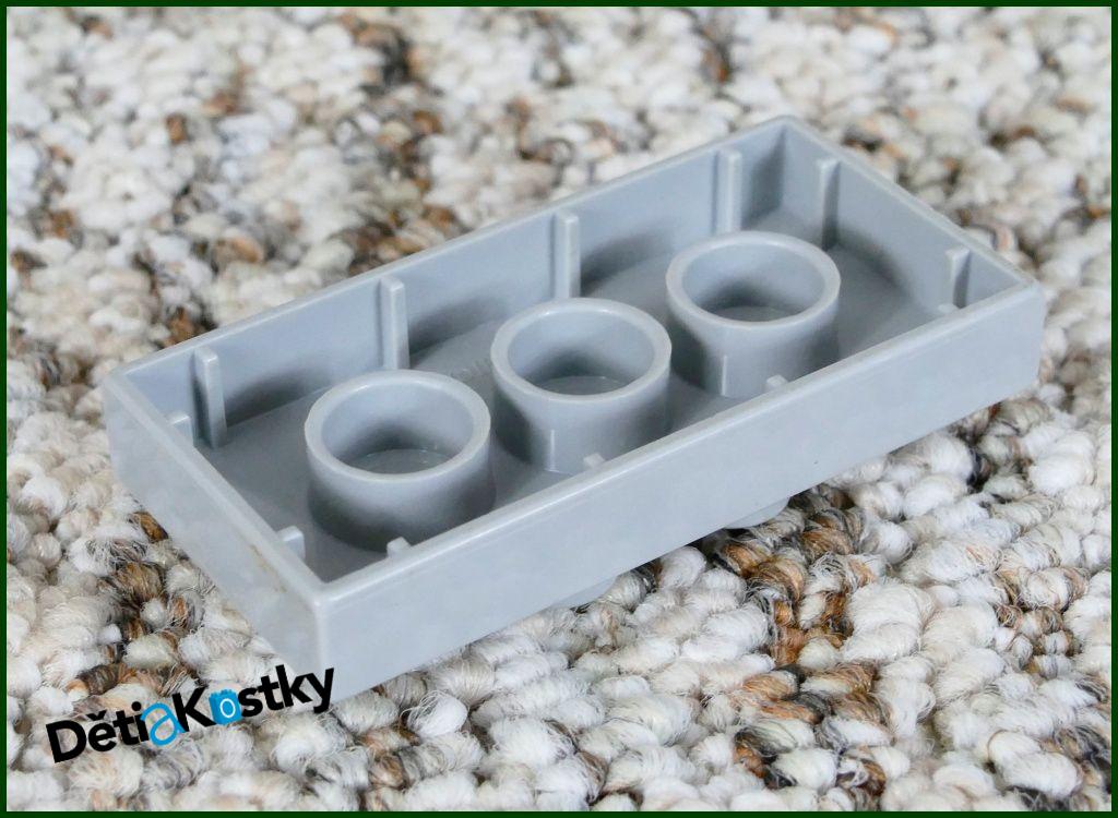 Lego® Duplo® Podložka/Destička 2x4 (4 Piny) Světle Šedá