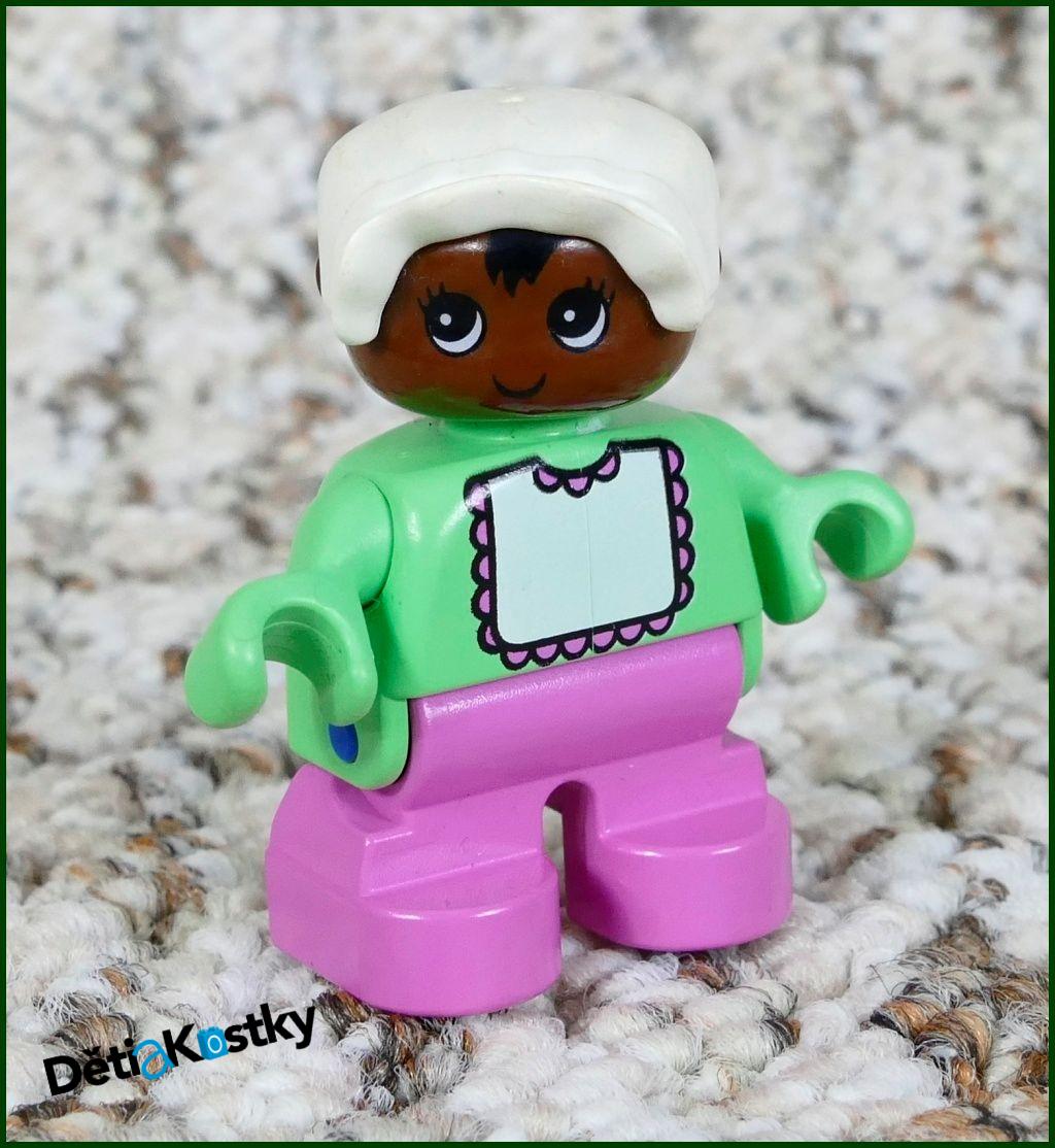 Lego® Duplo® Figurka Miminko Zeleno-Růžové