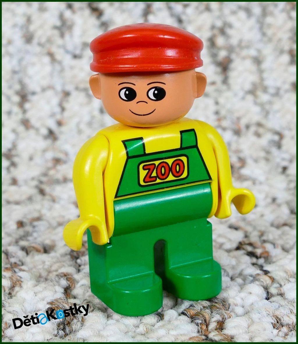 Lego® Duplo® Zoo Figurka Starší Typ Zelená/Žlutá