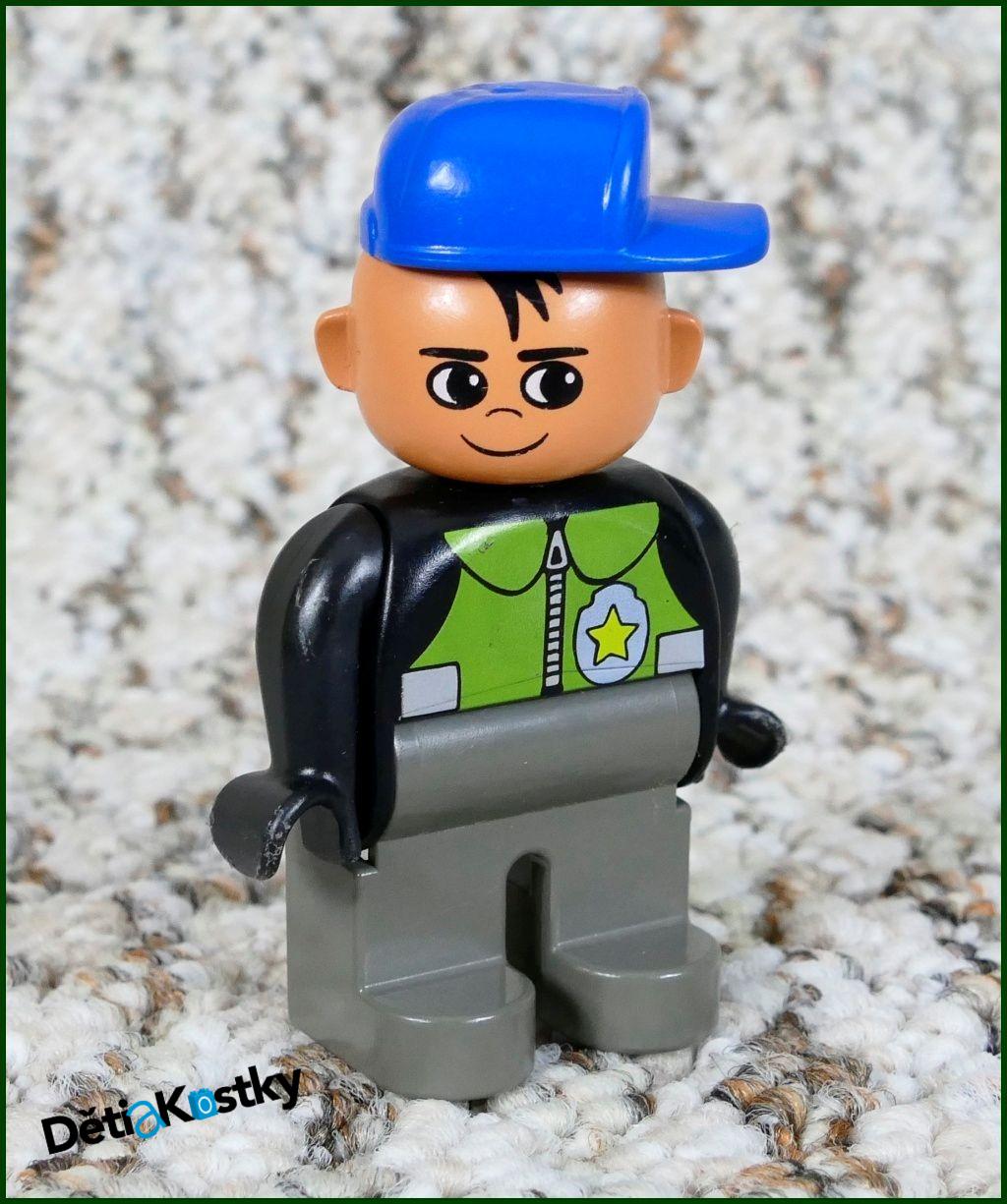 Lego® Duplo® Figurka Policista s Otočným Kšiltem