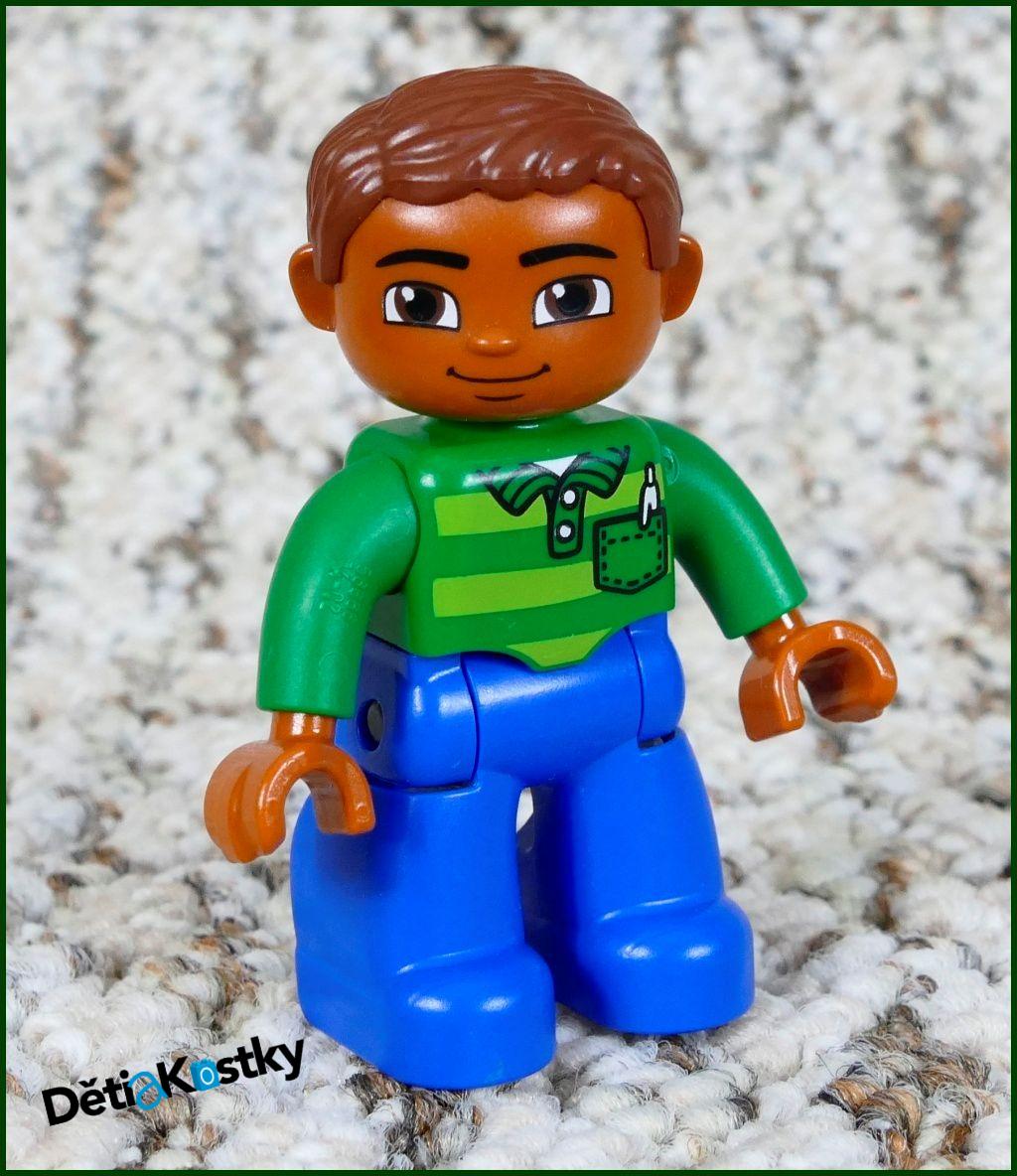 Lego® Duplo® Figurka Pán v Zelené Košili